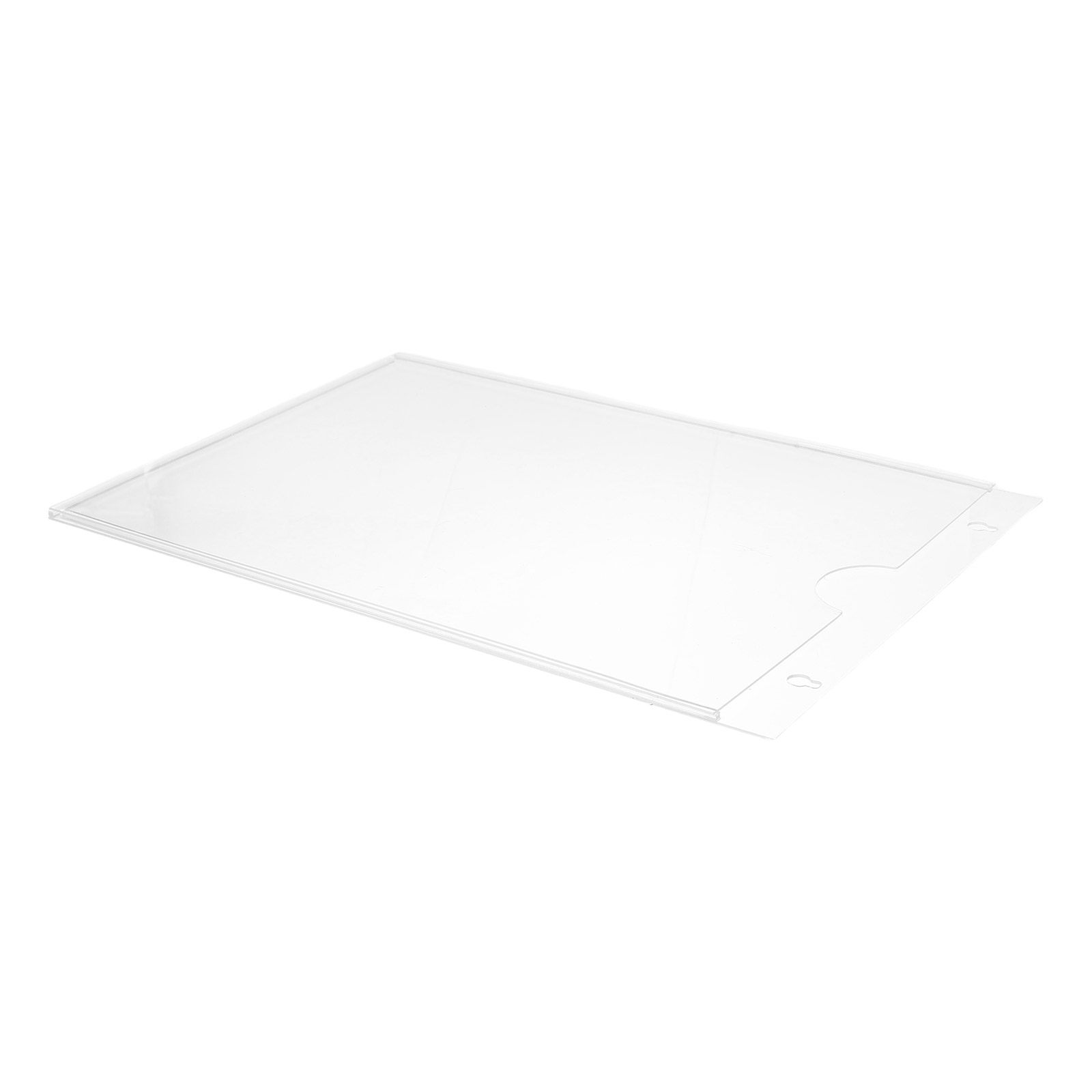 Magazine Holder Rack - Clear Wall Mounted Acrylic Magazine Organizer