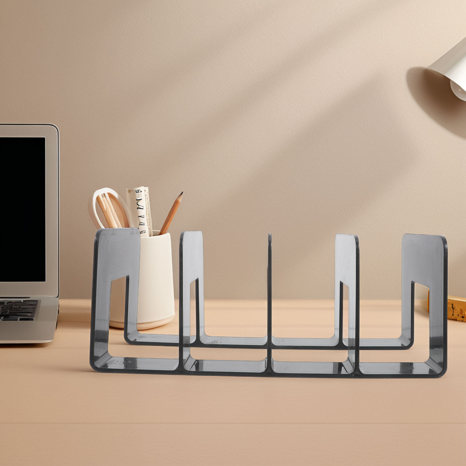 Magazine Holder Rack - Book Holder for Shelf Desktop Organizer