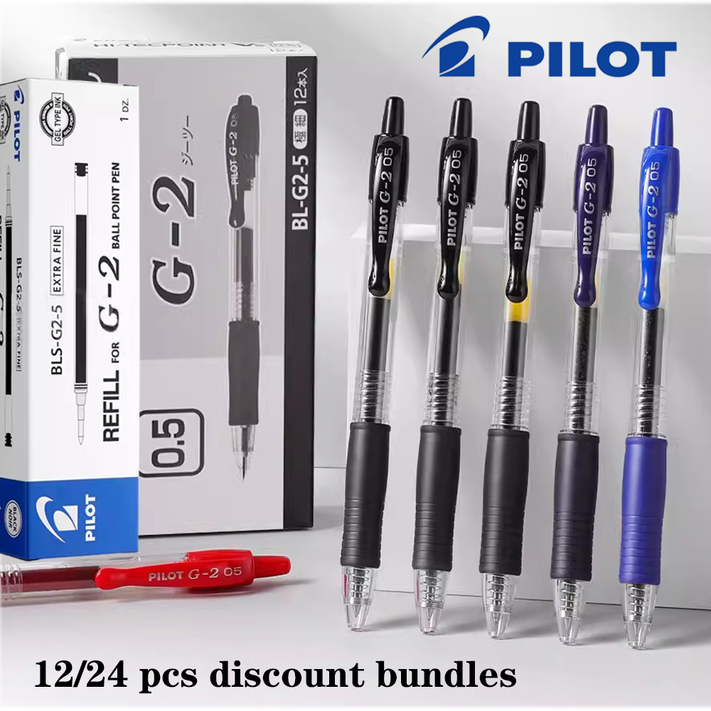12/24Pcs Genuine PILOT Gel Pen - đánh giá và giá Pilot Pen G2