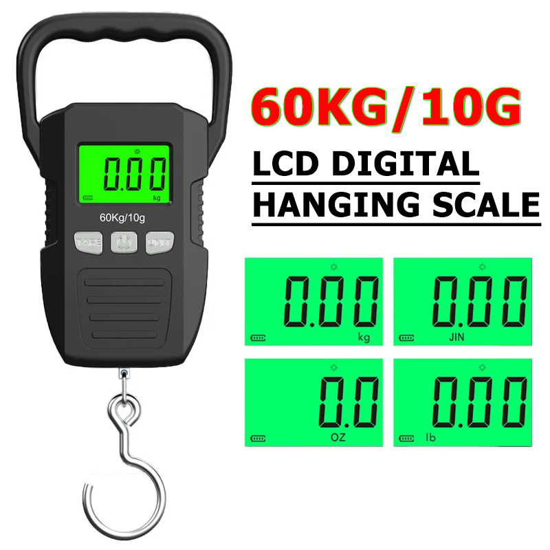 60kg/10g LCD Digital Hanging S - đánh giá và giá Tape Dispenser Weighted