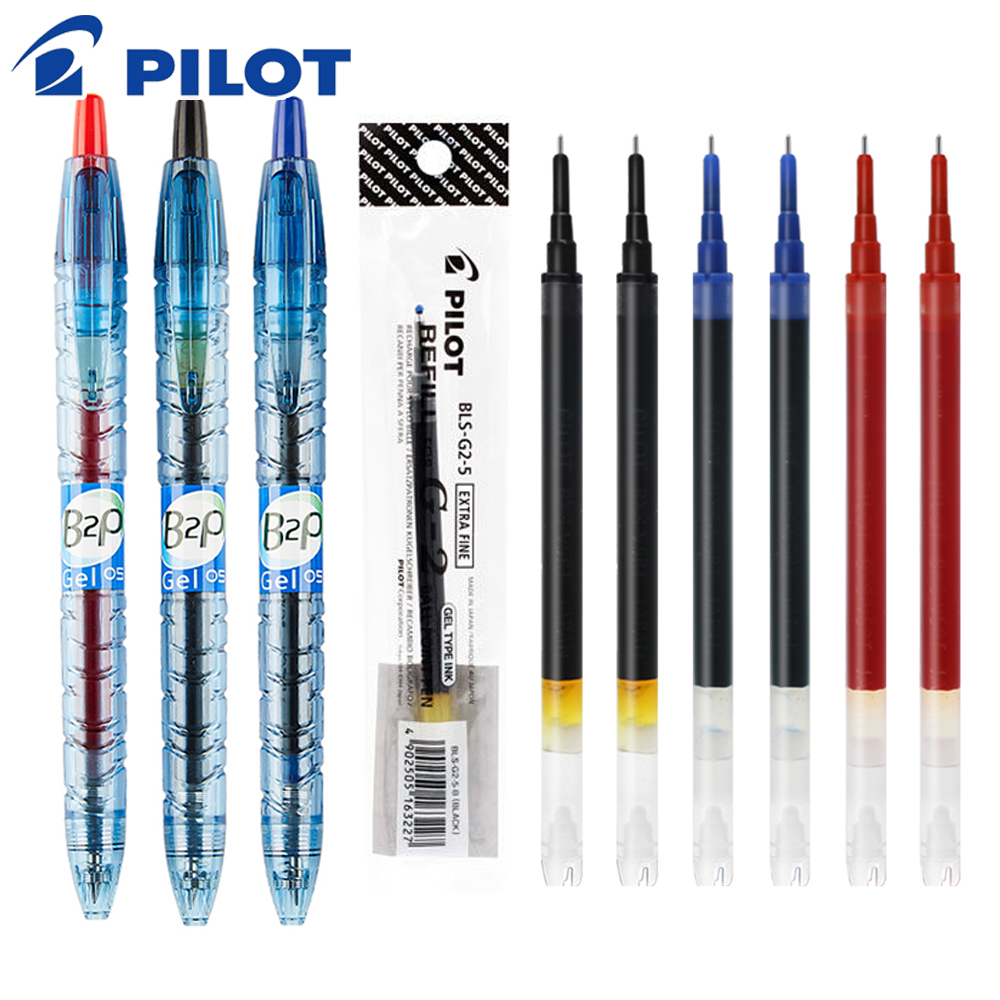 1+6 Refill Japan PILOT Gel Pen - đánh giá và giá Pilot Pen G2