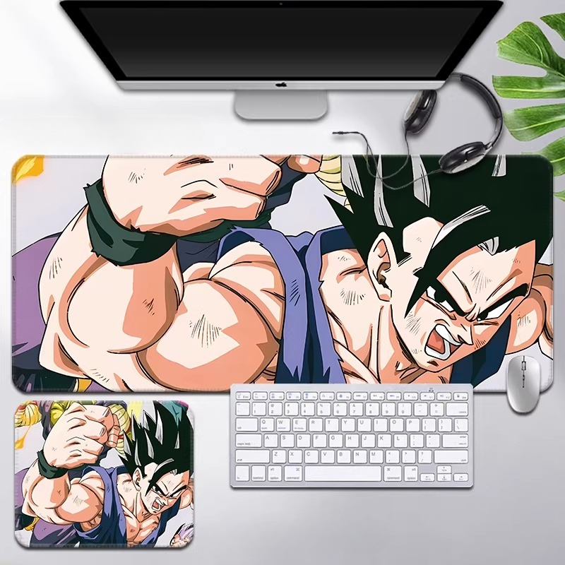 Cartoon HD Print Dragon Ball L - đánh giá và giá Leather Desk Pad