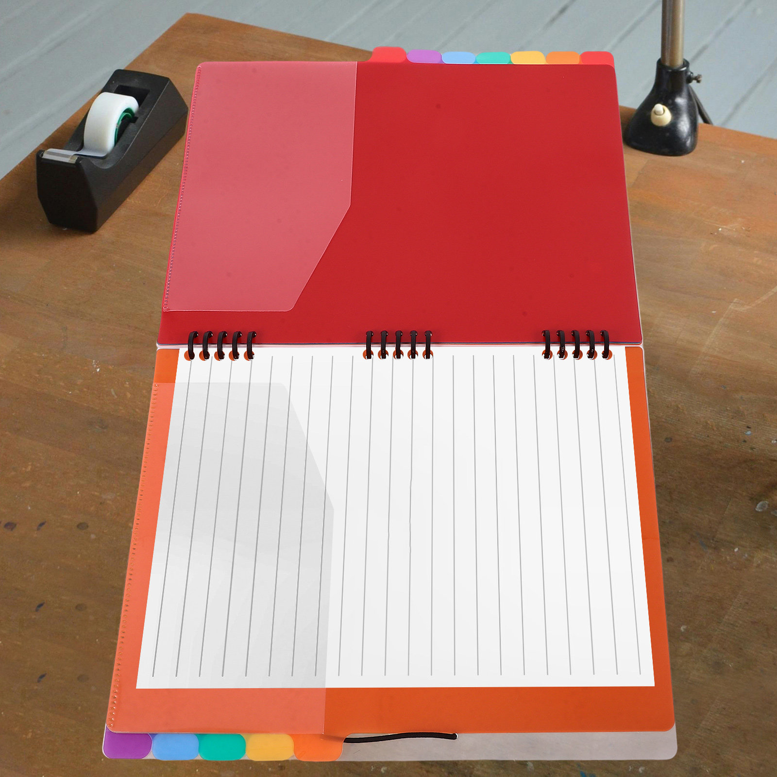 A4 Document Organizer File Bin - đánh giá và giá Tab Divider A4
