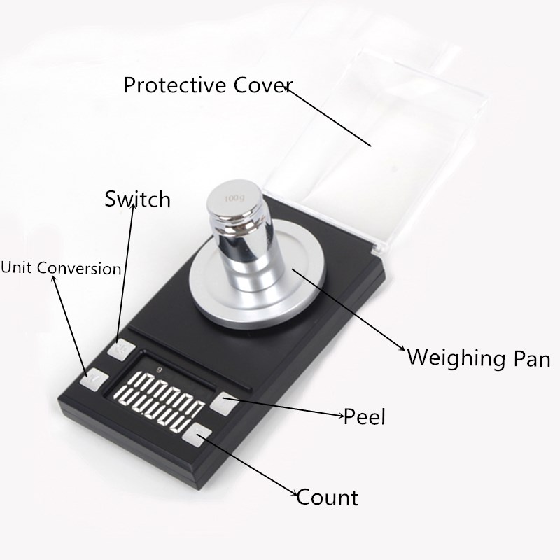 20/50/100G 0.001G Trang Sức Kỹ - đánh giá và giá Tape Dispenser Weighted