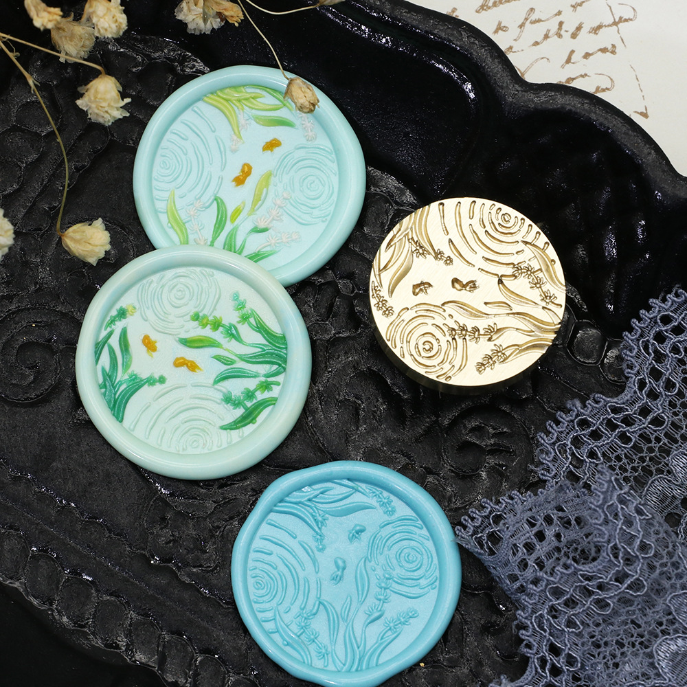 25MM Flowers Wax Seal Stamp Re - đánh giá và giá Wax Seal Stamp Set