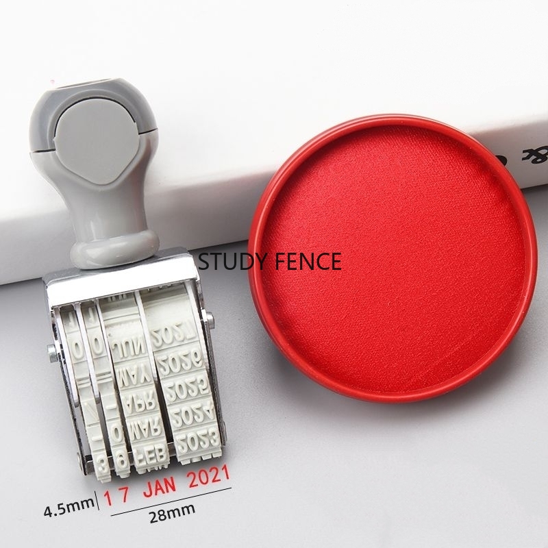 Portable English Date Stamp fo - đánh giá và giá Rubber Date Stamp