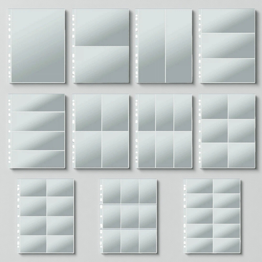 11-Hole A4 Clear Photo Album C - đánh giá và giá Binder A4 Lever