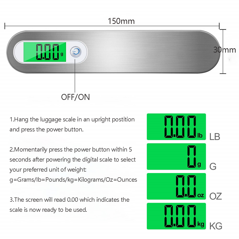 Portable Digital Hanging Scale - đánh giá và giá Tape Dispenser Weighted