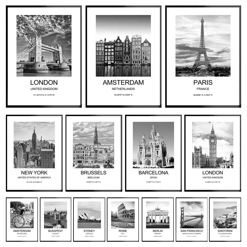 City Poster New York London Pa - đánh giá và giá Ink Blotter Paper