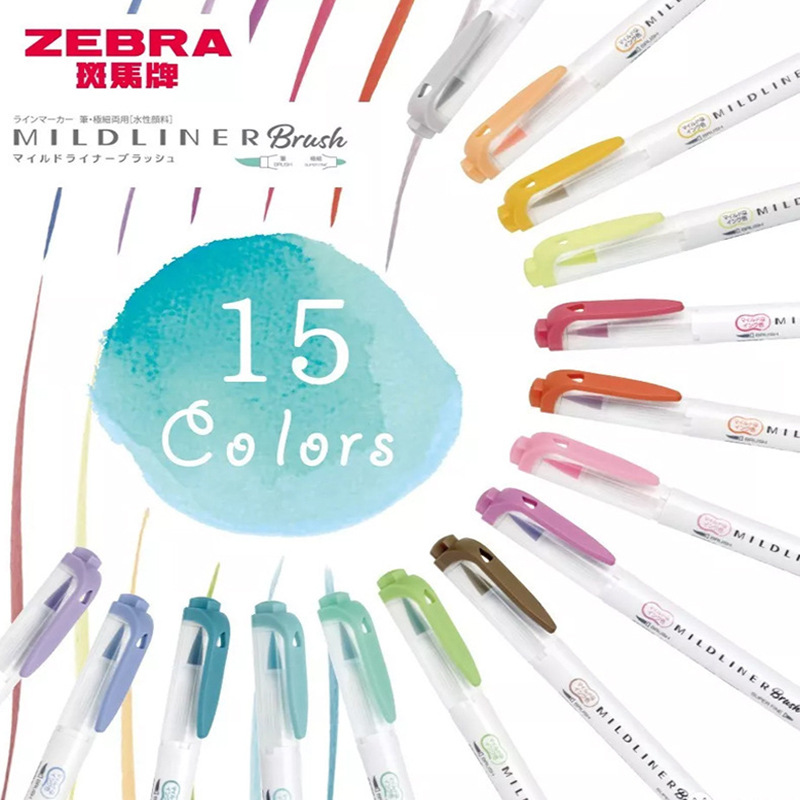 ZEBRA Mildliner Highlighters P - đánh giá và giá Zebra Pen Sarasa