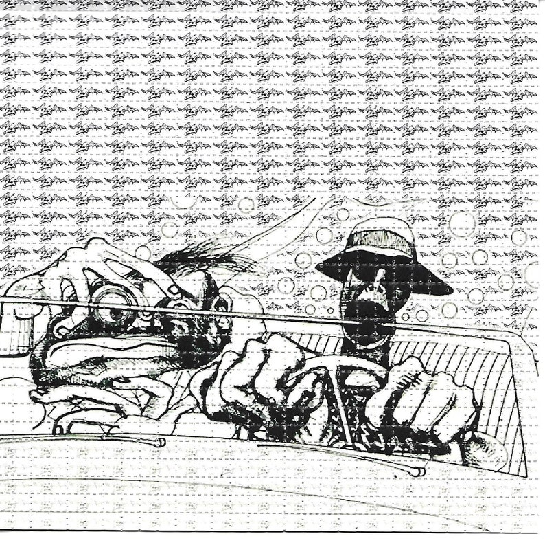 Thợ Săn Ở Vegas Tâm LSD/Axit G - đánh giá và giá Ink Blotter Paper