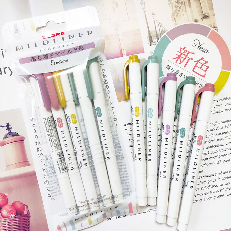NEW zebra mildliner highlighte - đánh giá và giá Zebra Pen Sarasa
