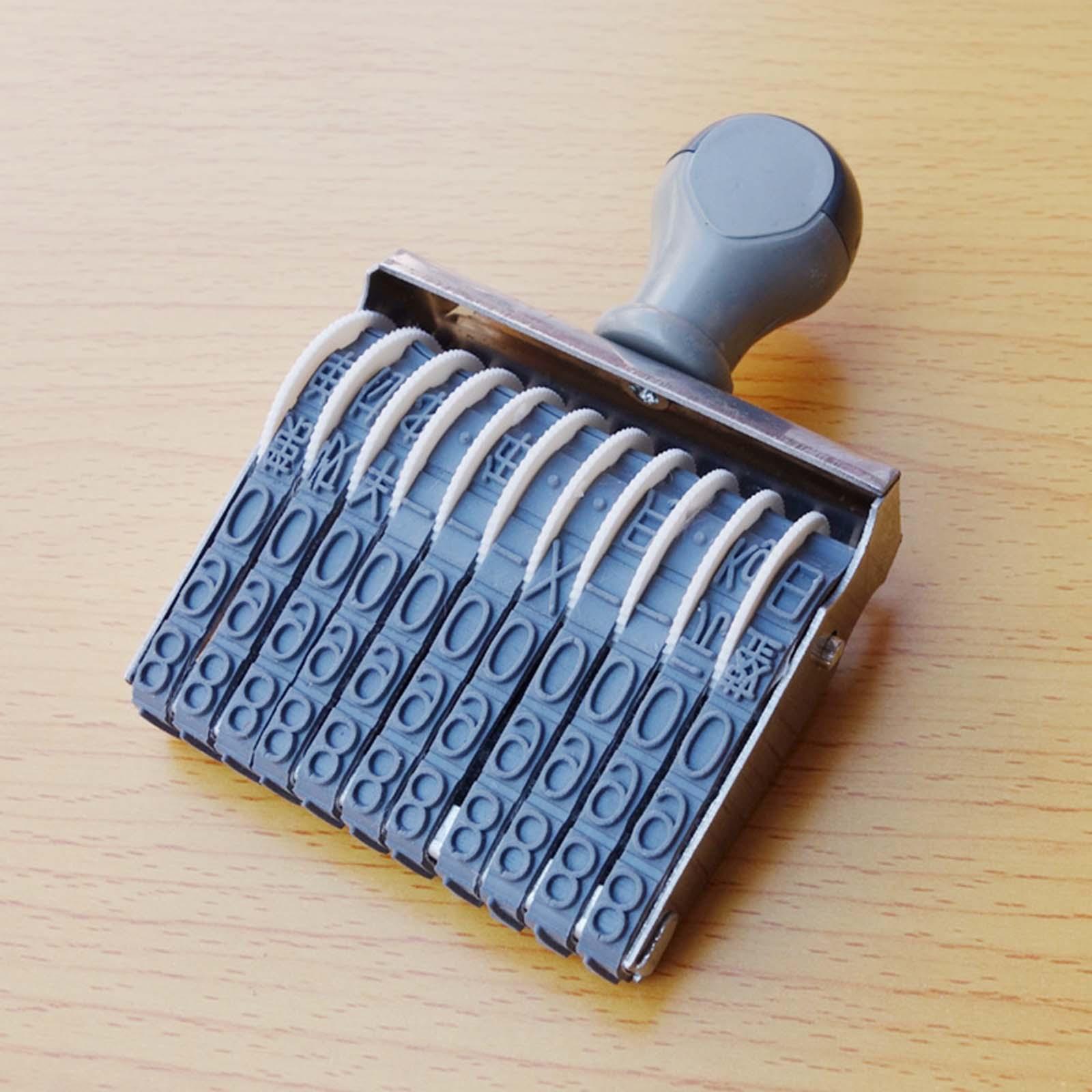Rubber Number Stamp Roller Dat - đánh giá và giá Rubber Date Stamp