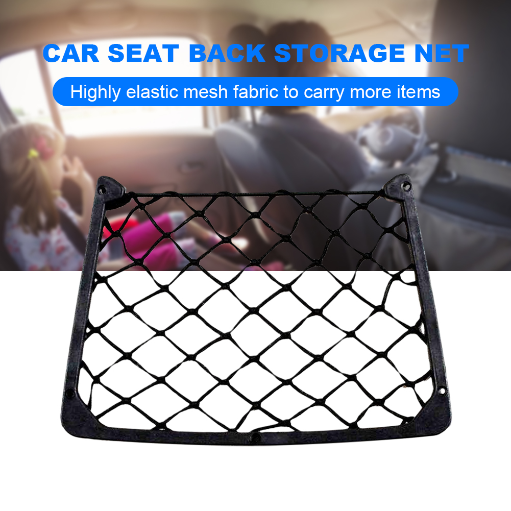 Car Seat Back Storage Net Elas - đánh giá và giá Magazine Holder Rack