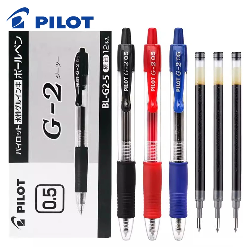 6pcs Japan PILOT 0.5mm Gel Pen - đánh giá và giá Pilot Pen G2