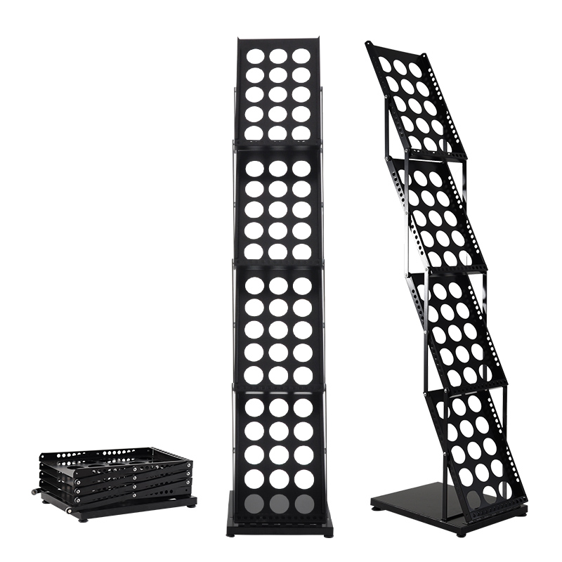 Gấp Gọn Kim Loại Tủ Hồ Sơ Tạp  - đánh giá và giá Magazine Holder Rack