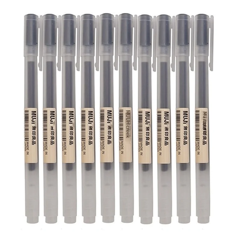6/8Pcs/Set Kawaii MUJIs Gel Pe - đánh giá và giá Muji Stationery Gel Pen