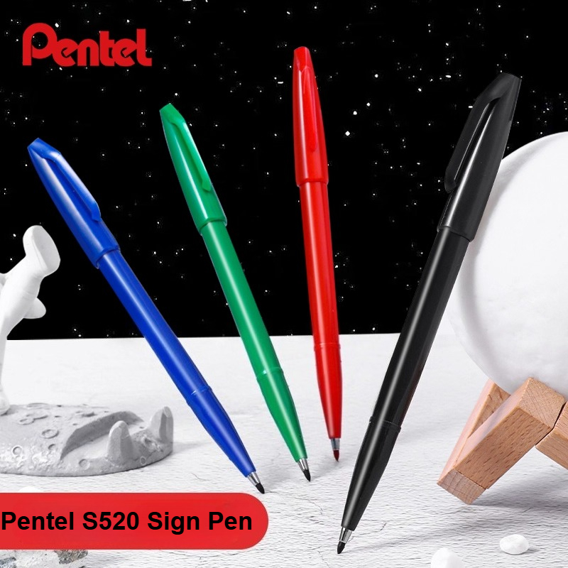 1/3/12PC Pentel S520 Sign Pen  - đánh giá và giá Pentel Pen Sign Pen