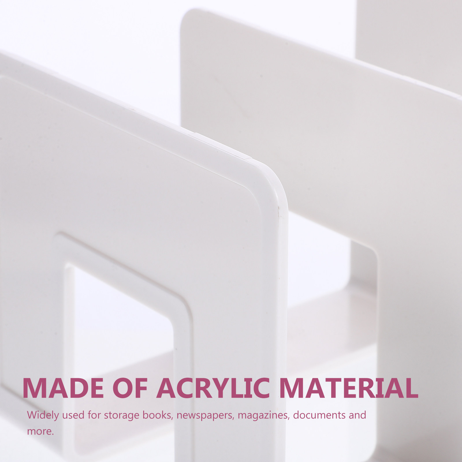 Premium Acrylic File Holder De - đánh giá và giá Magazine Holder Rack