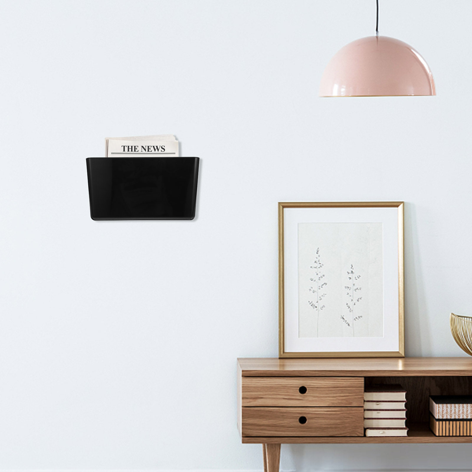 Wall Mount File Organizer Sing - đánh giá và giá Magazine Holder Rack
