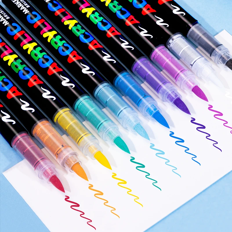 3Pcs Acrylic White Marker Brus - đánh giá và giá Copic Marker Classic