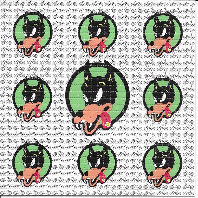 Dire Wolf Psychedelic LSD Acid - đánh giá và giá Ink Blotter Paper