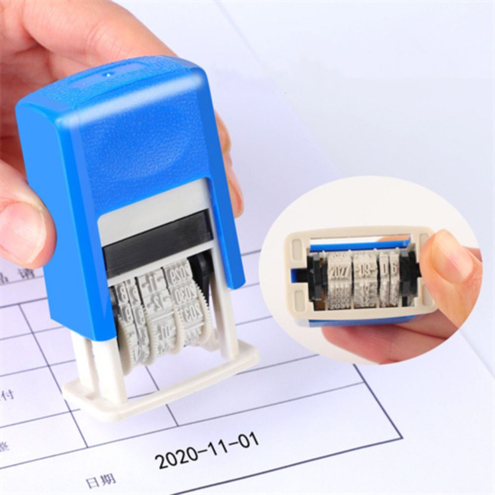 DIY Handle Account Date Stamps - đánh giá và giá Rubber Date Stamp