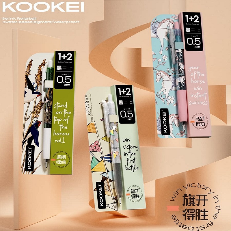 KOOKEI Golden List Success Gel - đánh giá và giá Pentel Pen Energel