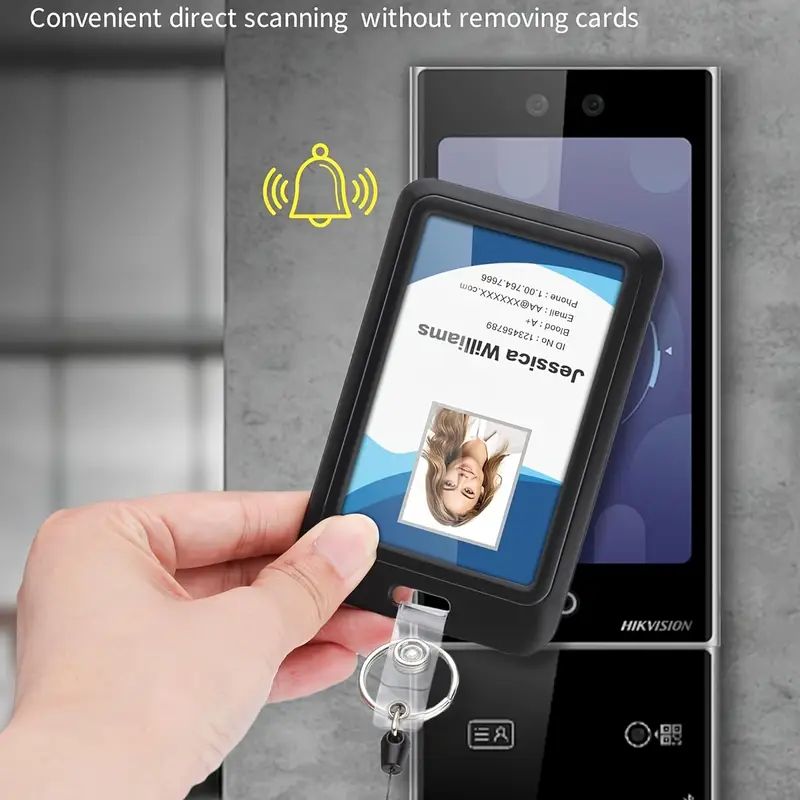 3 pieces heavy duty sliding ID - đánh giá và giá Index Card Holder