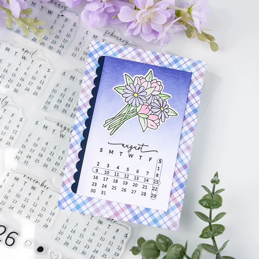 Calendar Date 2026 Clear Stamp - đánh giá và giá Rubber Date Stamp
