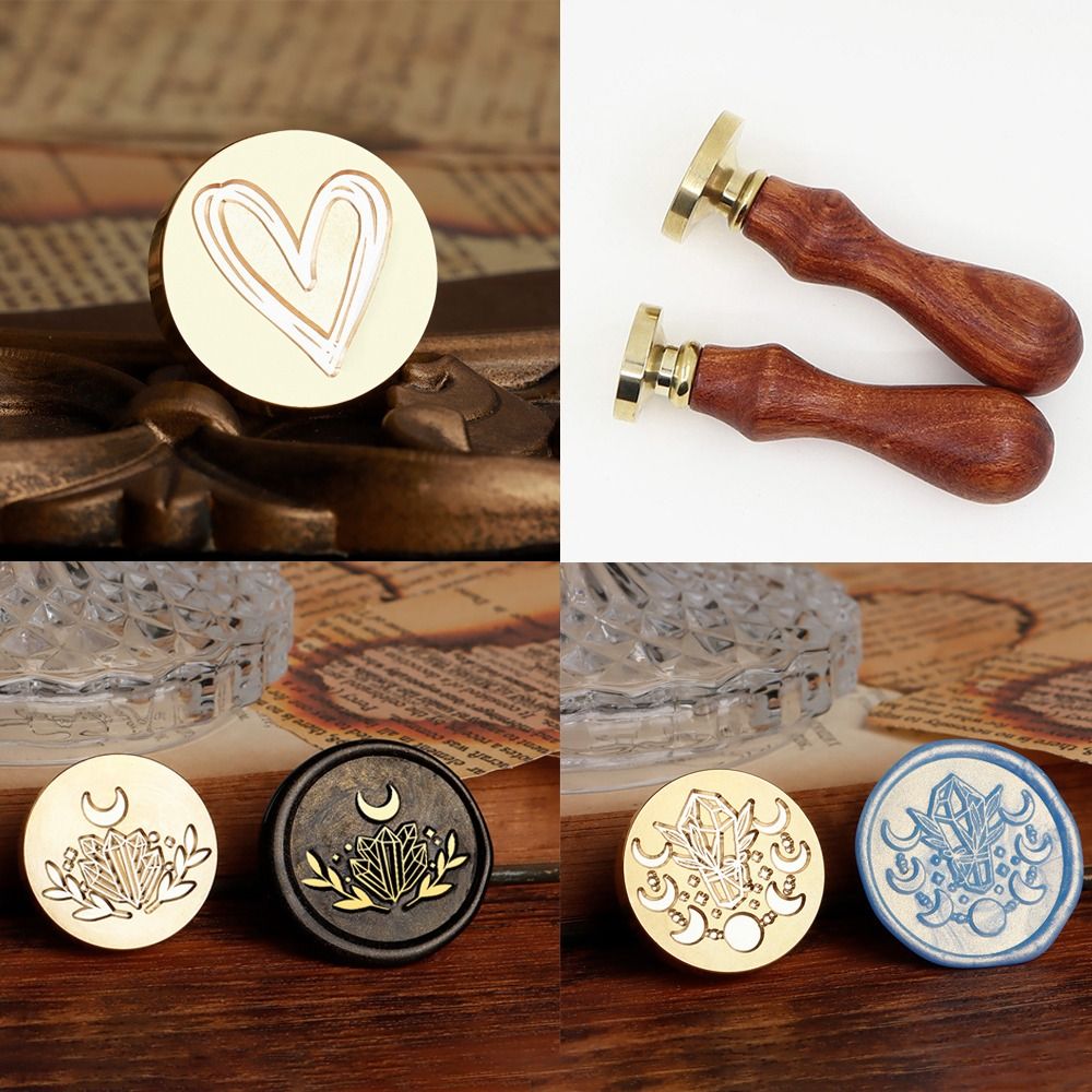 Love Heart Wax Seal Stamp Head - đánh giá và giá Wax Seal Stamp Set