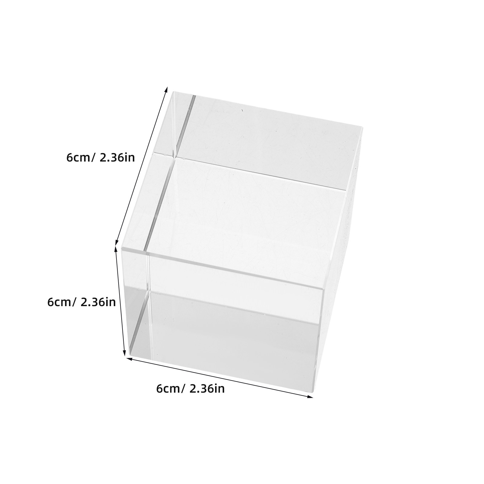 Clear Square Crystal Paperweig - đánh giá và giá Book Weight Glass