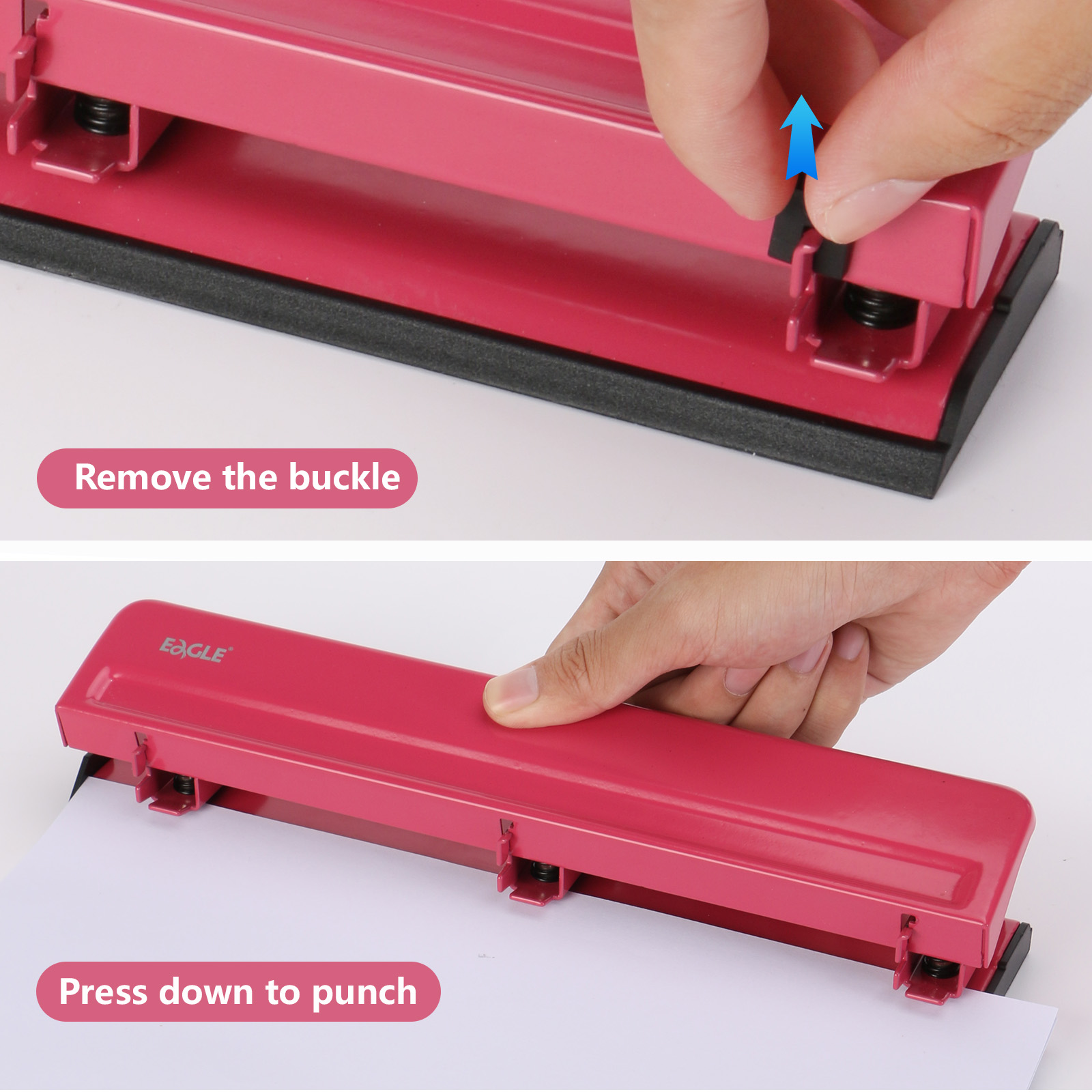 EAGLE 3-Hole Puncher for A4 Pa - đánh giá và giá Binder A4 Lever
