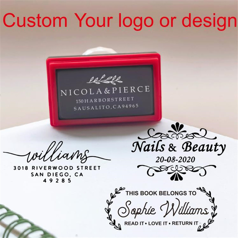 Personalized Logo Self Inking  - đánh giá và giá Rubber Date Stamp