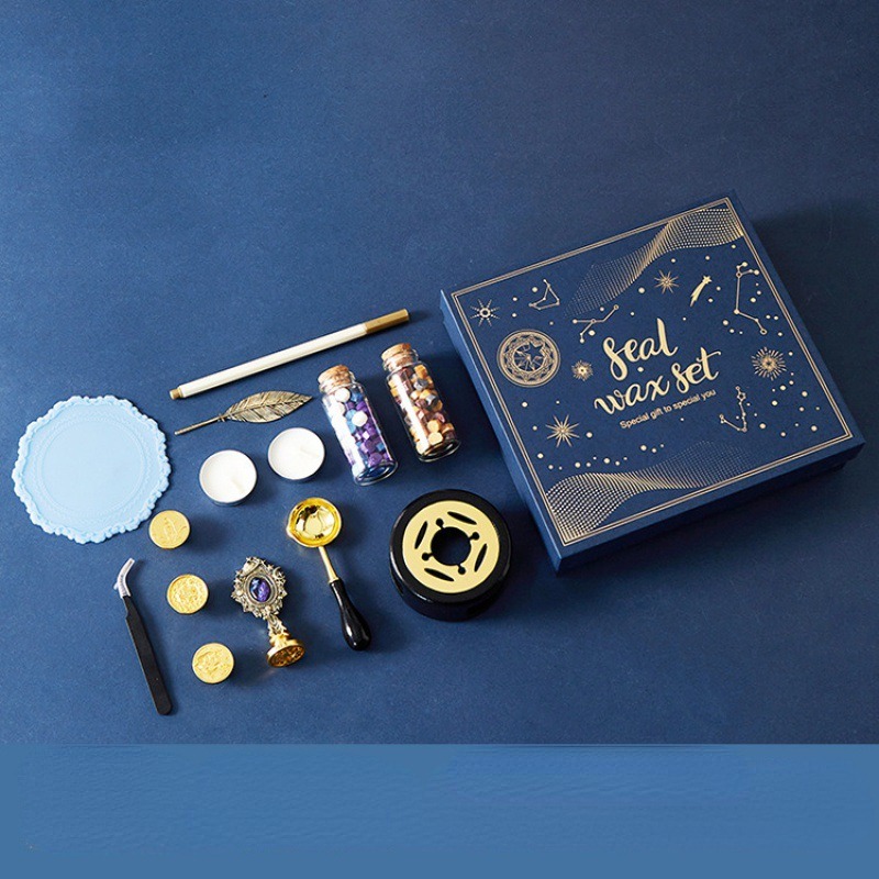 Starry Fire Lacquer Stamp Set  - đánh giá và giá Wax Seal Stamp Set