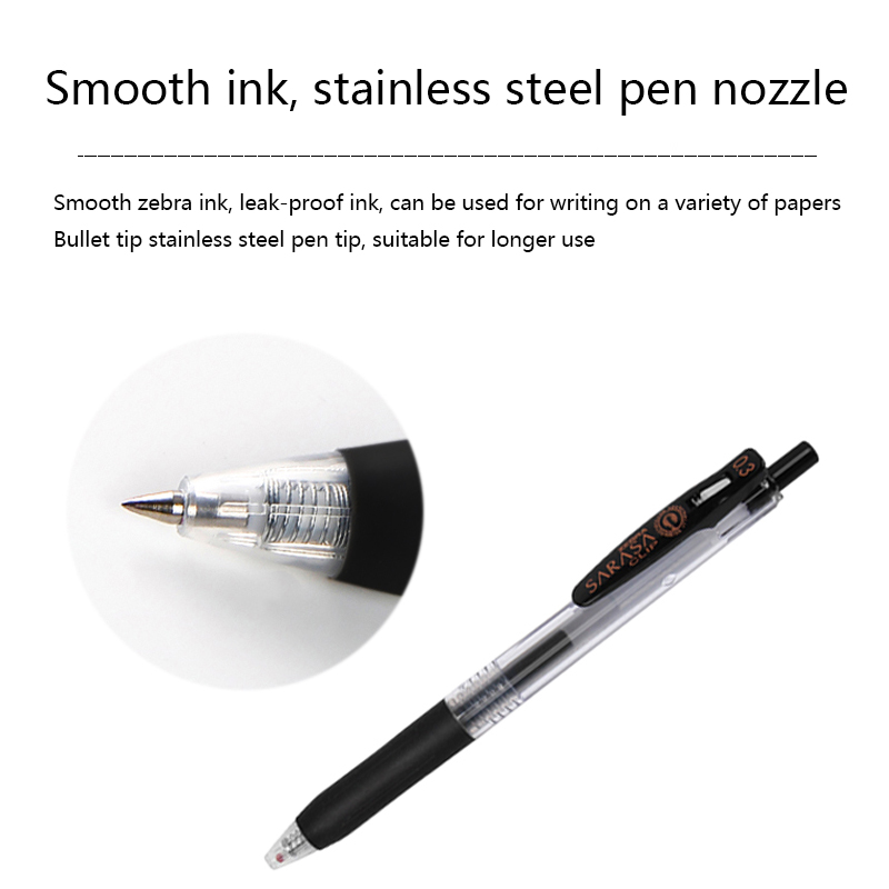 1 Pcs Zebra SARASA Gel Pen JJH - đánh giá và giá Zebra Pen Sarasa